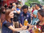 Dian Mirza, Caleg Perindo, Mengadakan Bazar Minyak Goreng Murah di Rusun Pesakih Cengkareng