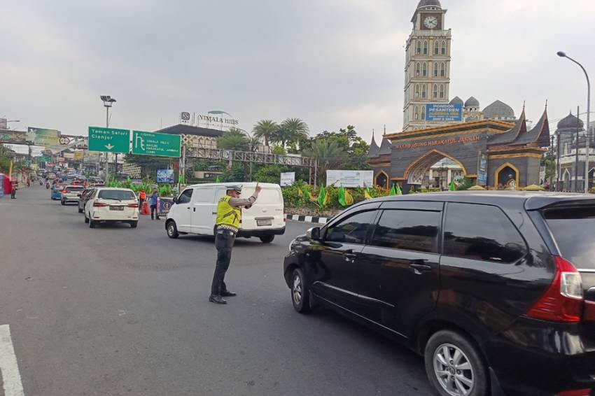 Pola Ganjil Genap Diberlakukan untuk Kendaraan Menuju Kawasan Puncak Bogor Jelang Libur Natal 2023