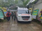 Kedatangan Mobil Jenazah ke Rumah Duka Doni Monardo, Mantan Kepala BNPB