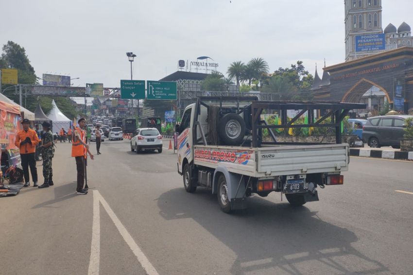 Lalin Jalur Puncak Bogor Tetap Lancar Dua Arah Pagi Ini