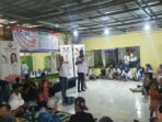 Caleg Perindo Rere Tati Mendorong Sosialisasi Program di Pancoran Mas dan Kampanyekan Ganjar-Mahfud