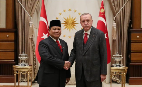 Erdogan Ucapkan Selamat kepada Prabowo Subianto atas Keunggulan di Pilpres