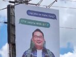 Spanduk Ridwan Kamil Otewe Jakarta Viral, Ingin Bertanya?