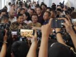 Prabowo Subianto Minta Maaf Lahir Batin ke Rekan-Rekan Media pada Hari Kedua Lebaran