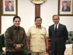 Prabowo Subianto Meets with Erick Thohir and Founder of Emaar Properties UAE to Talk about Potential Growth in Indonesia