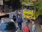 Kecelakaan di Jalan Raya Jonggol Bogor: Rem Blong, Dump Truk Tabrak 2 Mobil