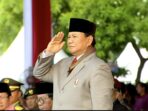 Prabowo Subianto excitedly returns to activities at Bhayangkara’s 78th Anniversary after surgery