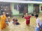 Ini Penampakan Banjir di Kembangan Utara Jakbar yang Masih Terendam