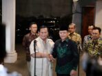 PPP Chairman Supports Prabowo-Gibran Administration after Meeting with Prabowo Subianto