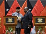 Prabowo Subianto dan PM Papua New Guinea Bicarakan Kerjasama Bilateral Bersama-sama