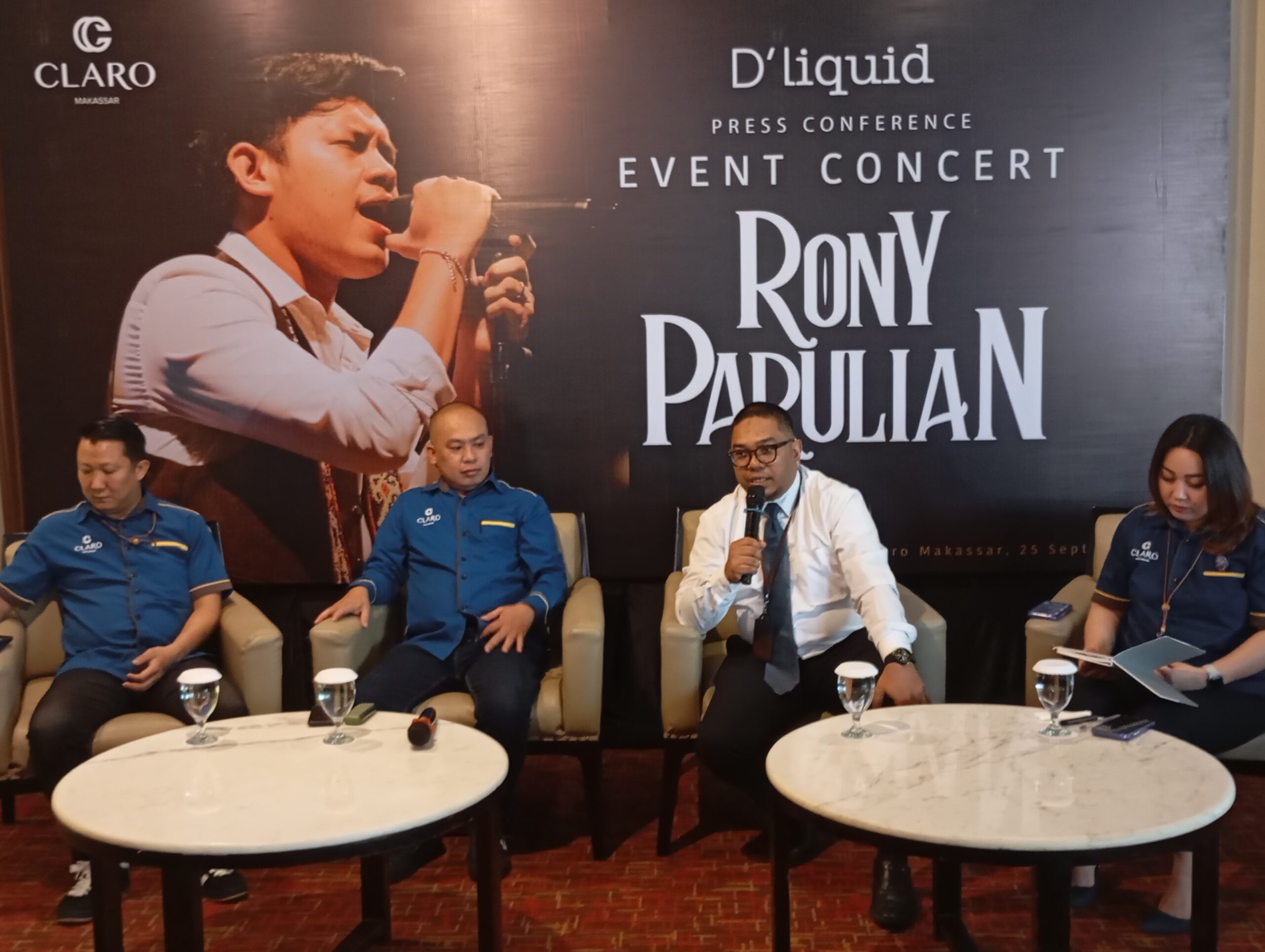 Bakal Hadir Penyanyi Jebolan Indonesian Idol Rony Parulian di D’Liquid Claro Makassar