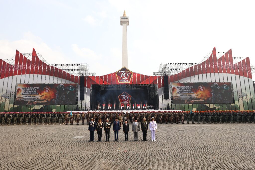 Jokowi Commemorates TNI’s 79th Anniversary, Emphasizing Strong Bonds with the People