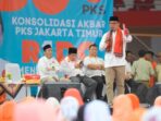 Sambutan Ridwan Kamil Bersama 1.500 Kader PKS Jakarta Timur, Suswono Menegaskan Komitmennya untuk Meraih Kemenangan RIDO